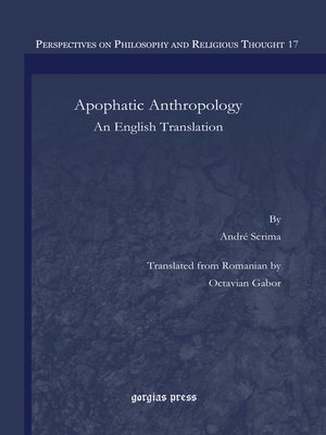 cover image of Apophatic Anthropology